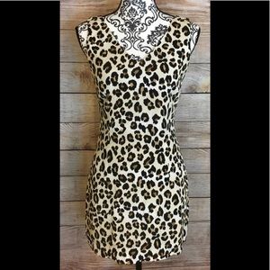 Nicole Miller animal print dress